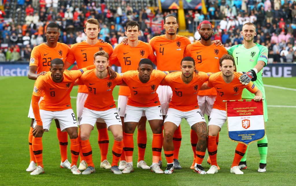 team photo for Netherlands